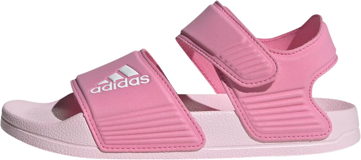 Сланцы Adidas Kids Adilette, розовый/белый