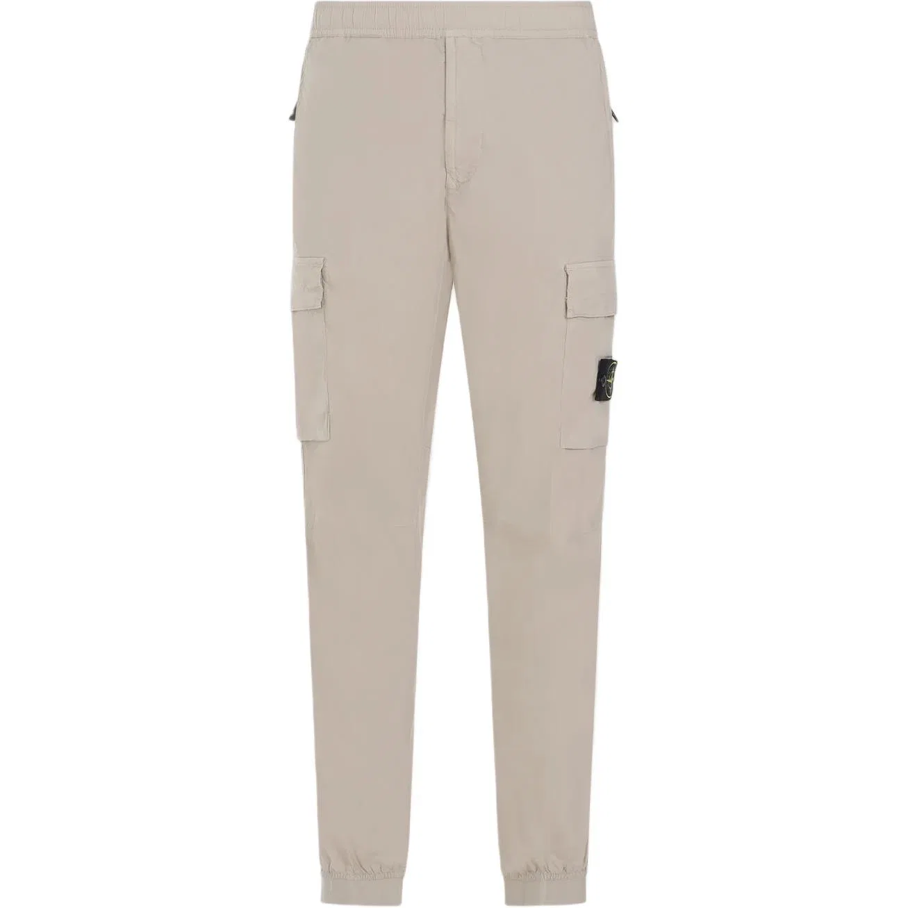 Карго брюки зауженные STONE ISLAND Sand