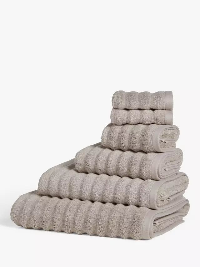 

Полотенце John Lewis Luxury Spa, цвет silver/grey