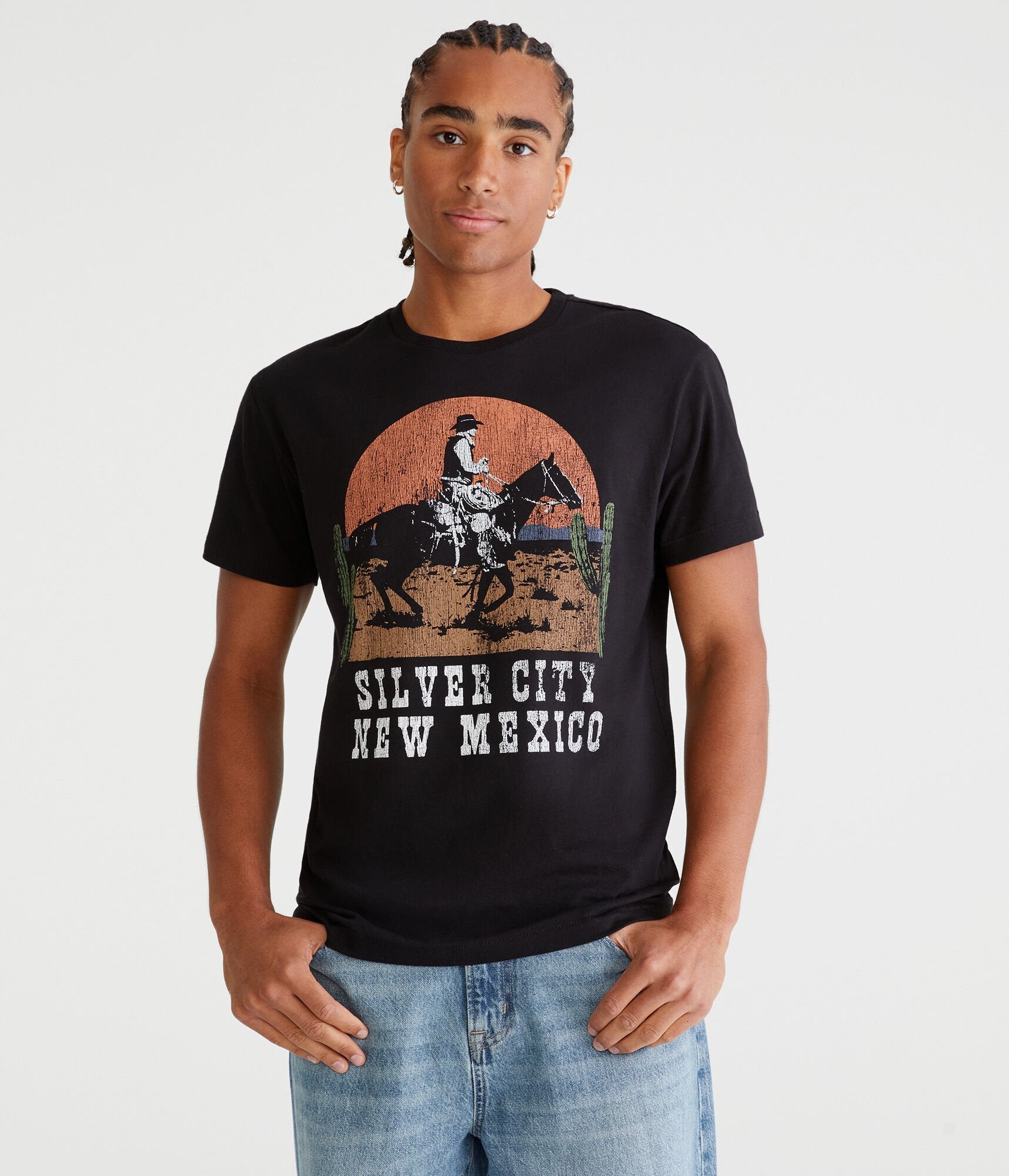 

Футболка Aeropostale Silver City New Mexico с рисунком