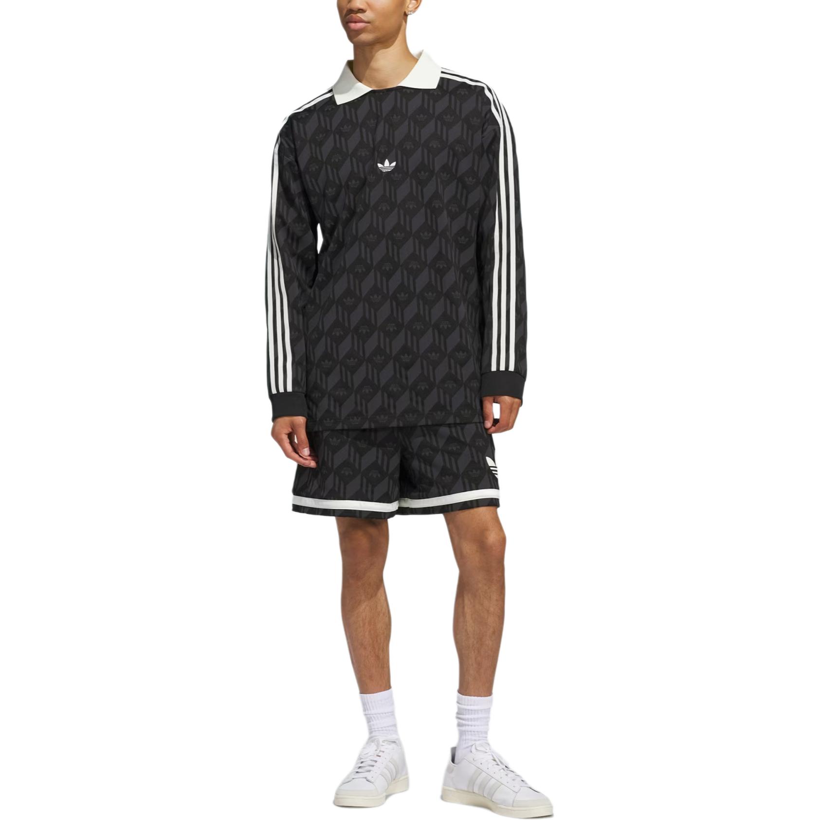 Шорты для бега Adidas Trefoil Adidas Originals, черный — фото 3
