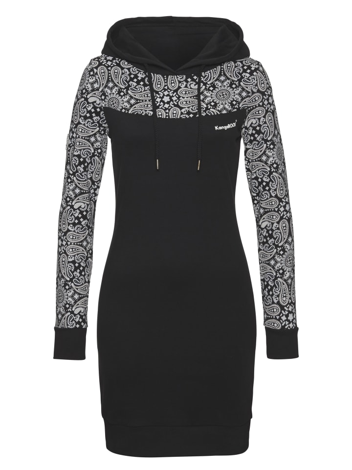 

Kangaroos Платье-толстовка с черным узором