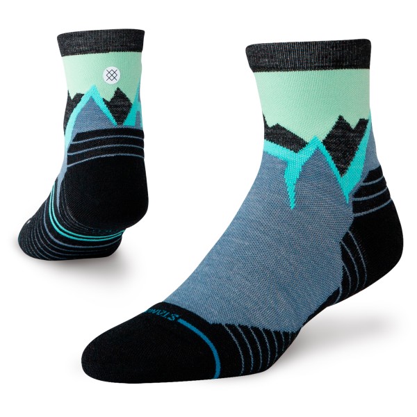

Носки Icy Mountain Light Wool Qtr - многофункциональные Stance, синий