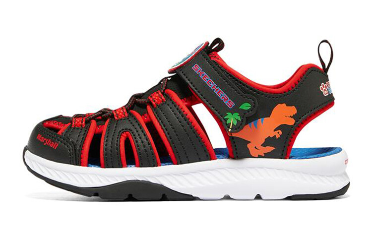

Детские сандалии GS черные/красные Skechers