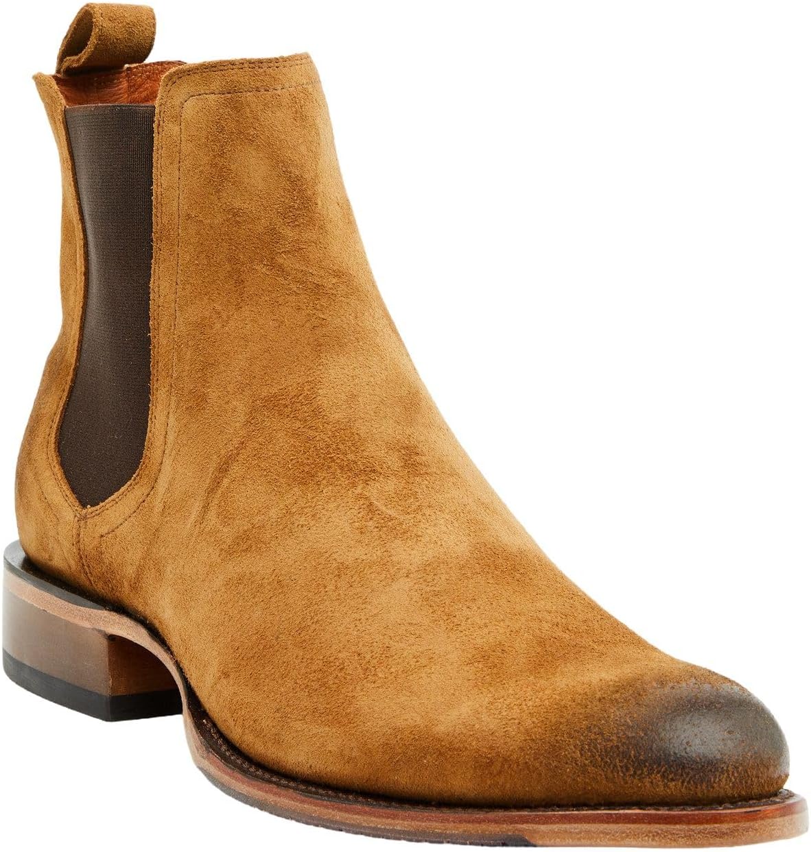 

Мужские ботильоны Cody James Black 1978 года выпуска, модель Franklin Chelsea, с круглым носком - Bbxsp24p6, Tan