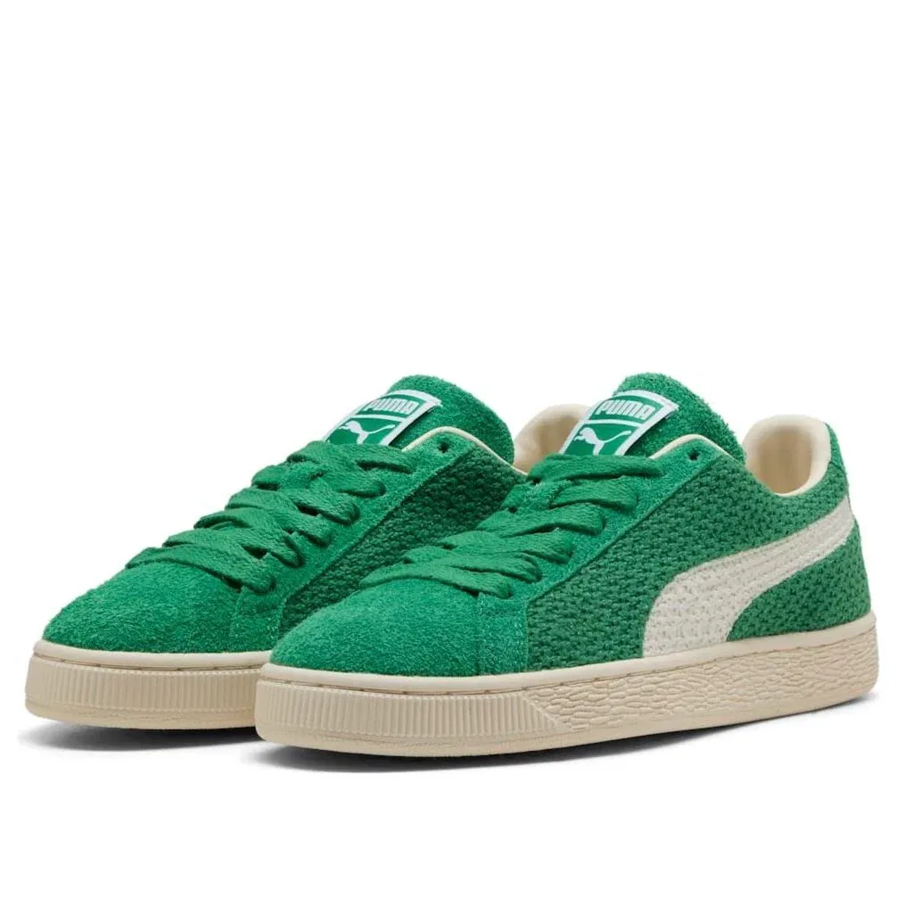 Кроссовки PUMA Suede Crochet 'Archive Green PUMA White' 406090-02, зеленый — фото 2