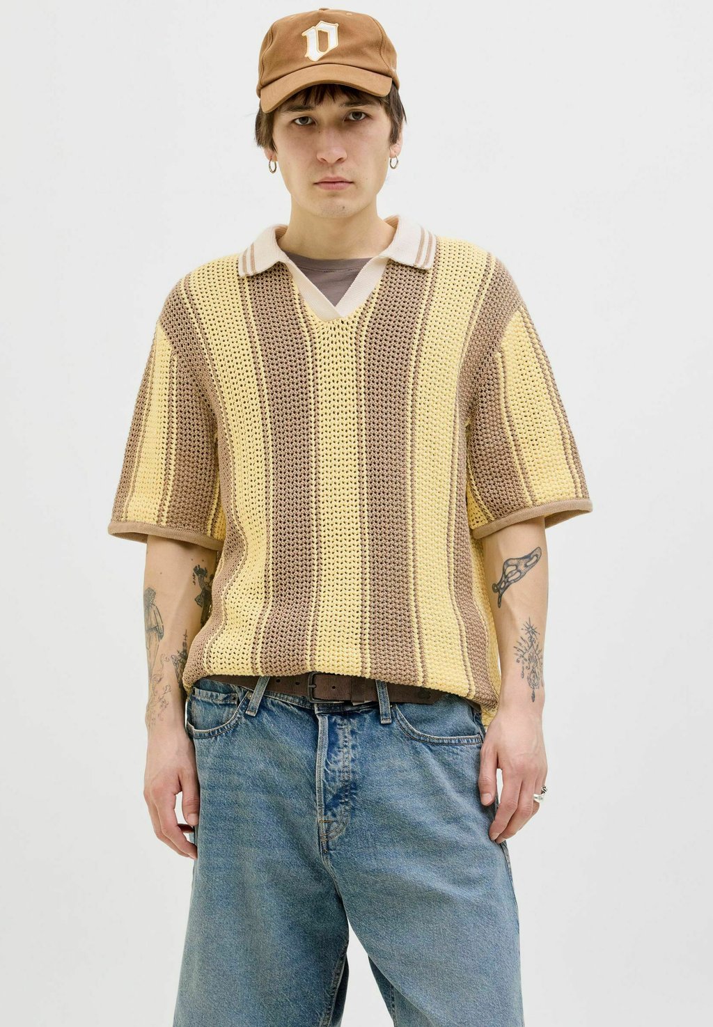 

Рубашка поло Jack & Jones, желтый