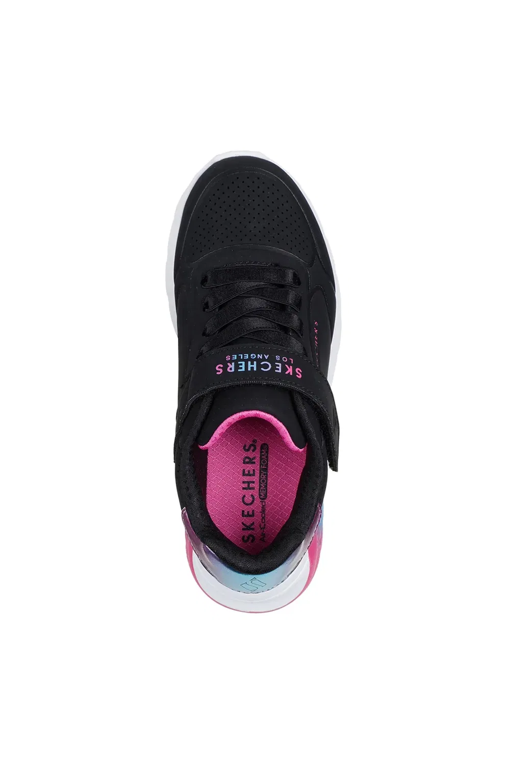 Кроссовки Skechers Uno Lite 2.0 с градиентной пяткой и липучкой Debenhams, черный — фото 2