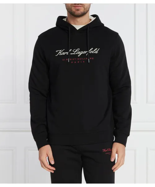 

Толстовка Regular fit Karl Lagerfeld, черный