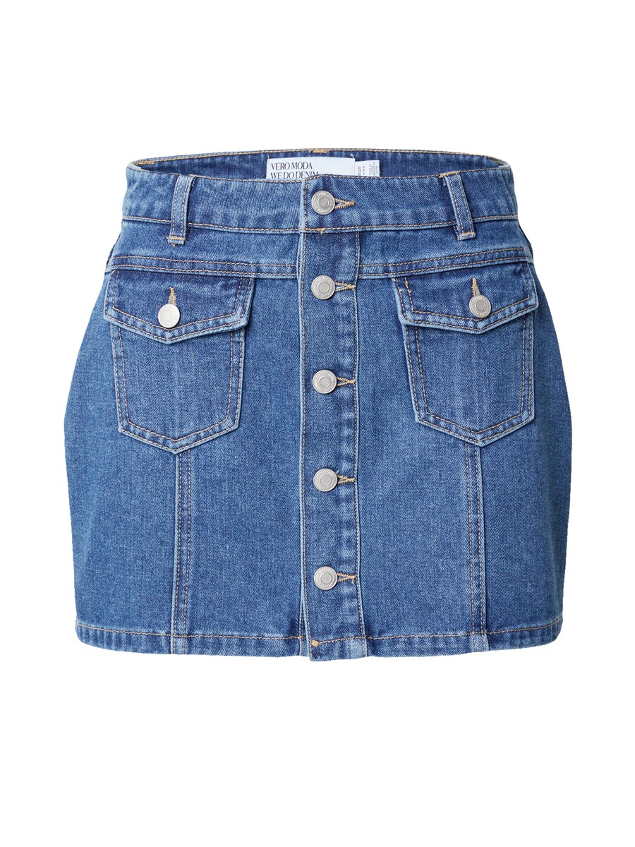 

Юбка VERO MODA Kyla, синий деним