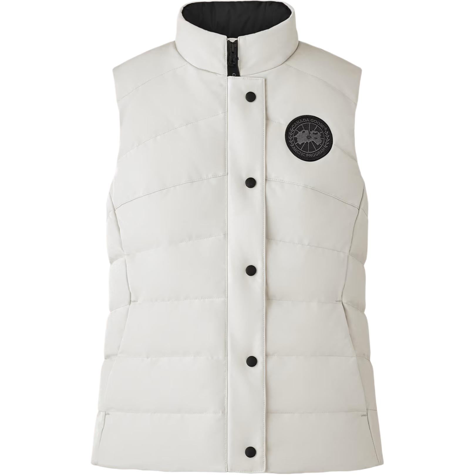 

Canada Goose Фристайл жилет с высоким воротником на пуху, White