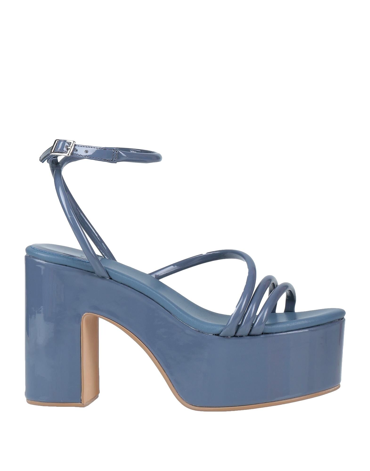 Сандалии Jeffrey Campbell, серо-синий