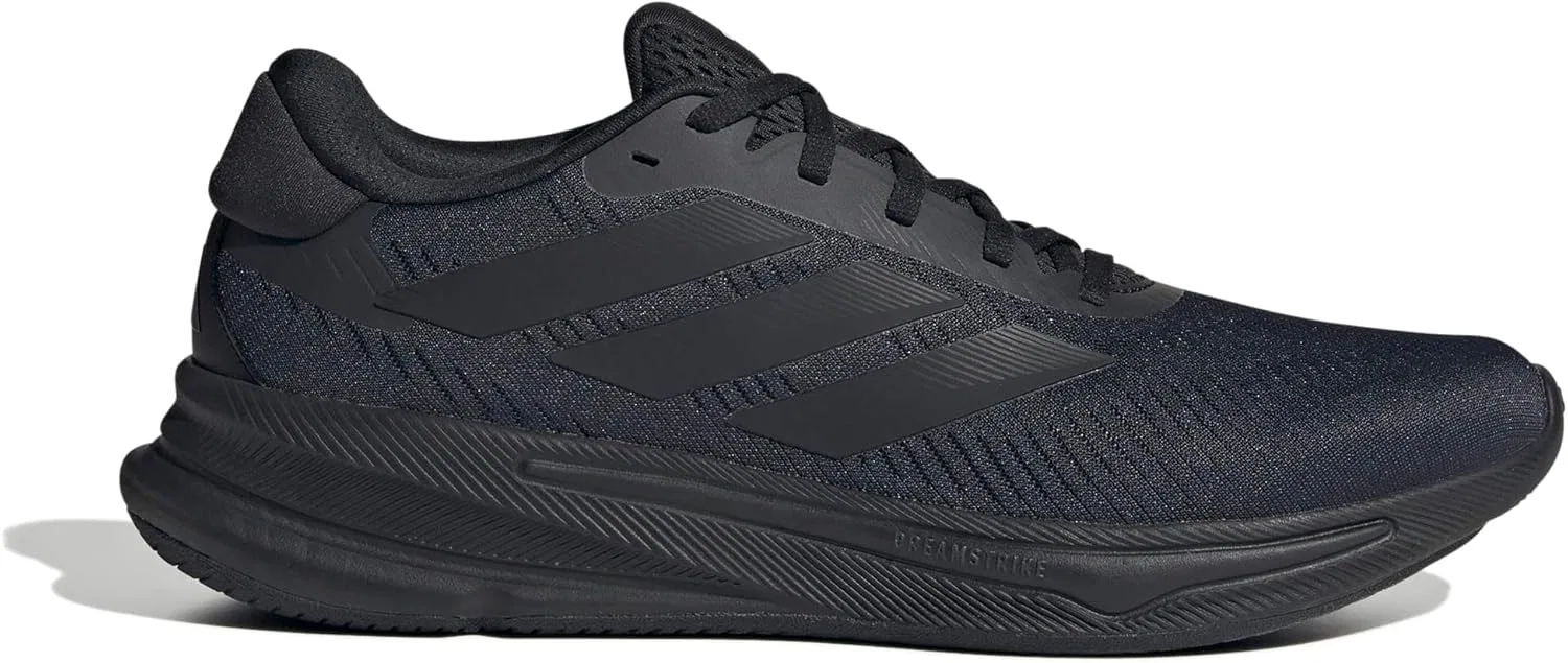 Мужские беговые кроссовки Adidas Supernova Ease, Core Black Carbon Core — фото 2