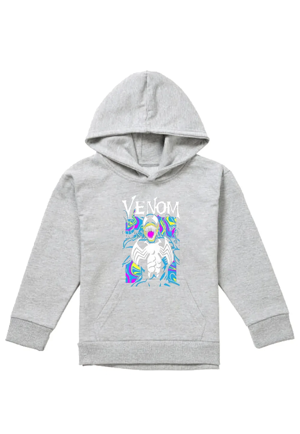 Детский худи Marvel Venom Athletic Heather, серый