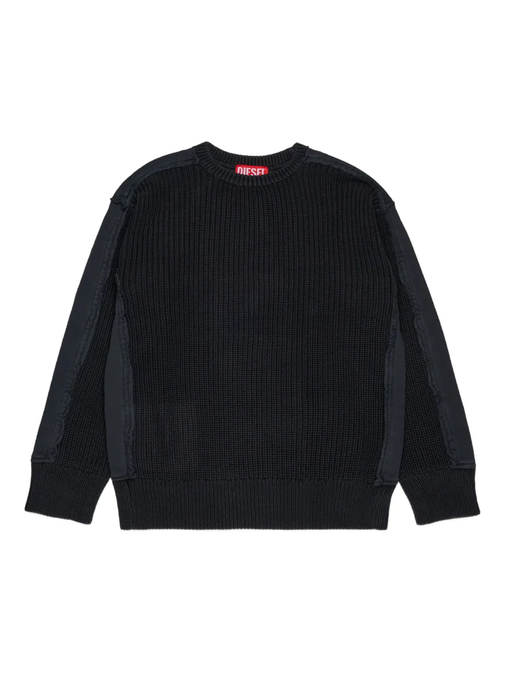 

Свитер с логотипом Diesel Kids, черный