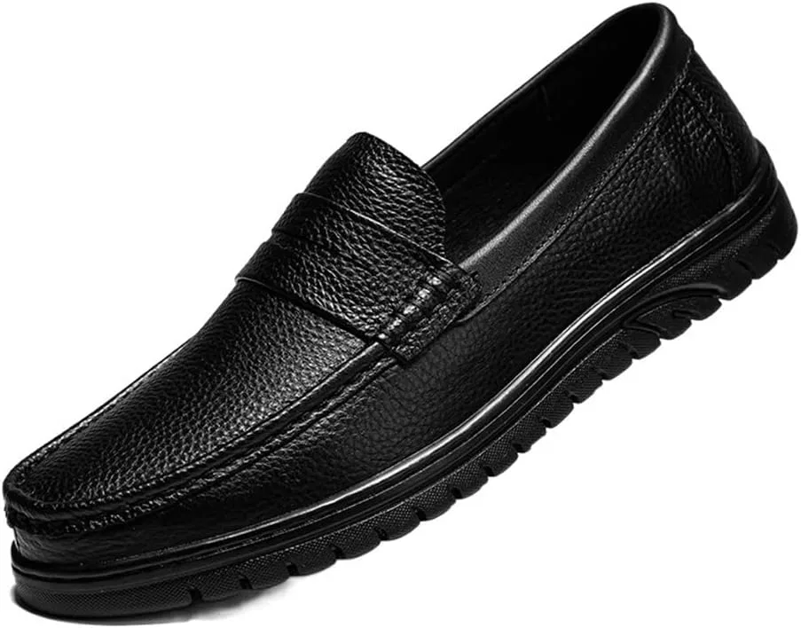 Лоферы кожаные легкие, Black ZUZALA
