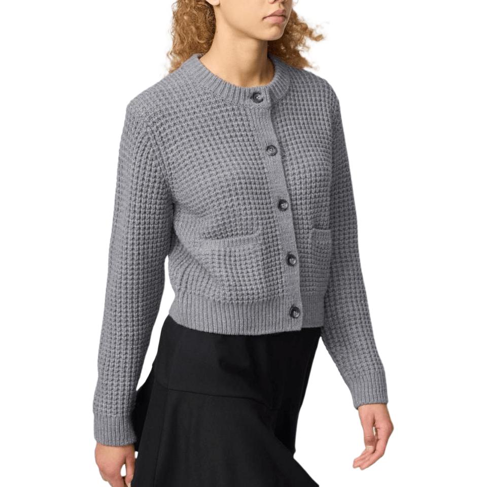 

Свитер Clare Waight Keller C Collection FW25 женский UNIQLO, серый