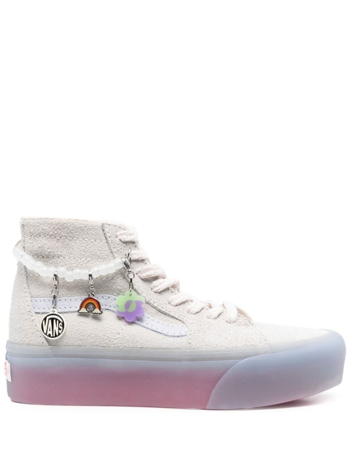 

Vans высокие кеды Sk8, серый