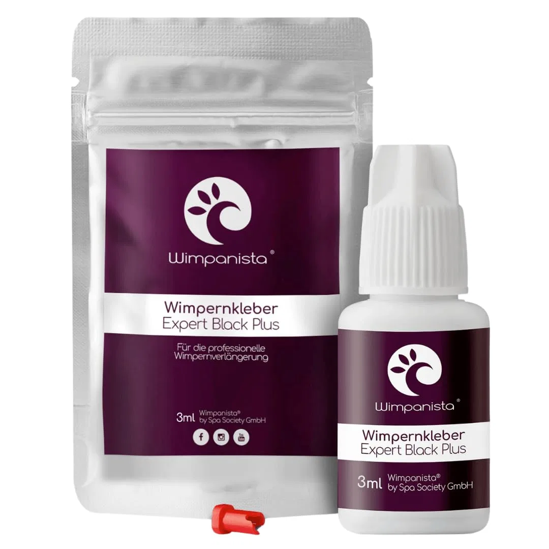 Клей для наращивания ресниц «Expert Black Plus» от Wimpanista, черный Wimpanista