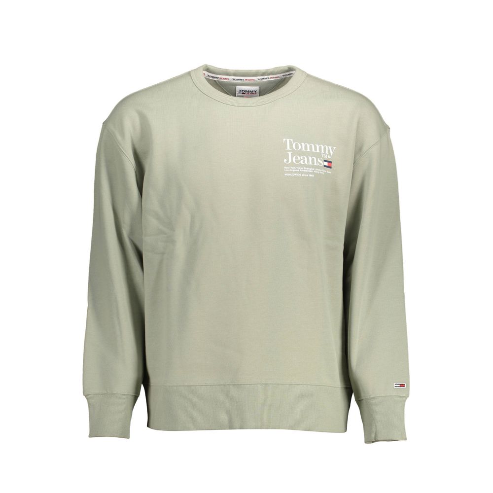 

Зеленый хлопковый мужской свитер Tommy Hilfiger