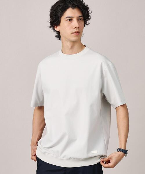 

Футболка из плотной ткани TAKEO KIKUCHI, светло-серый