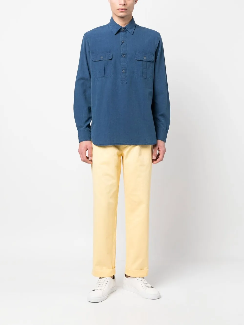 Брюки чинос Whitman Polo Ralph Lauren, желтый — фото 2