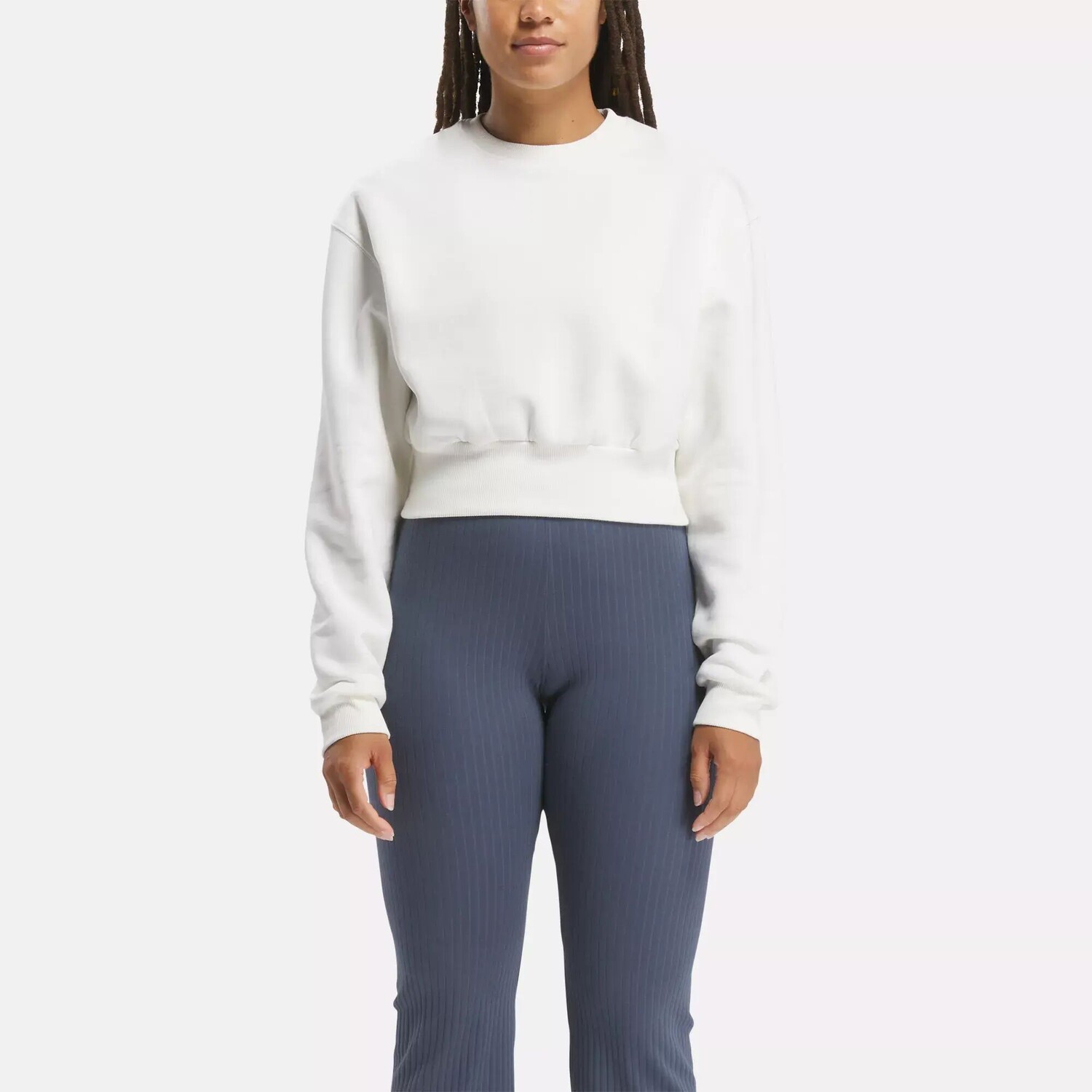 

Флисовая толстовка Classics Wardrobe Essentials Reebok, белый