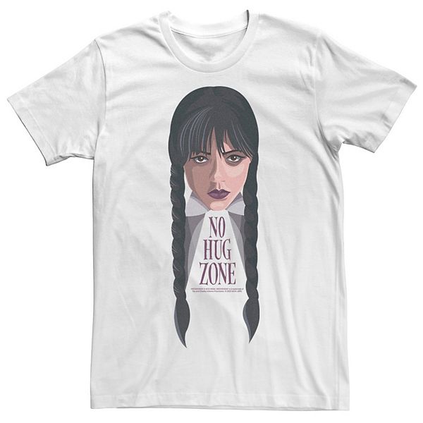 

Футболка Big & Tall Wednesday No Hug Zone Licensed Character