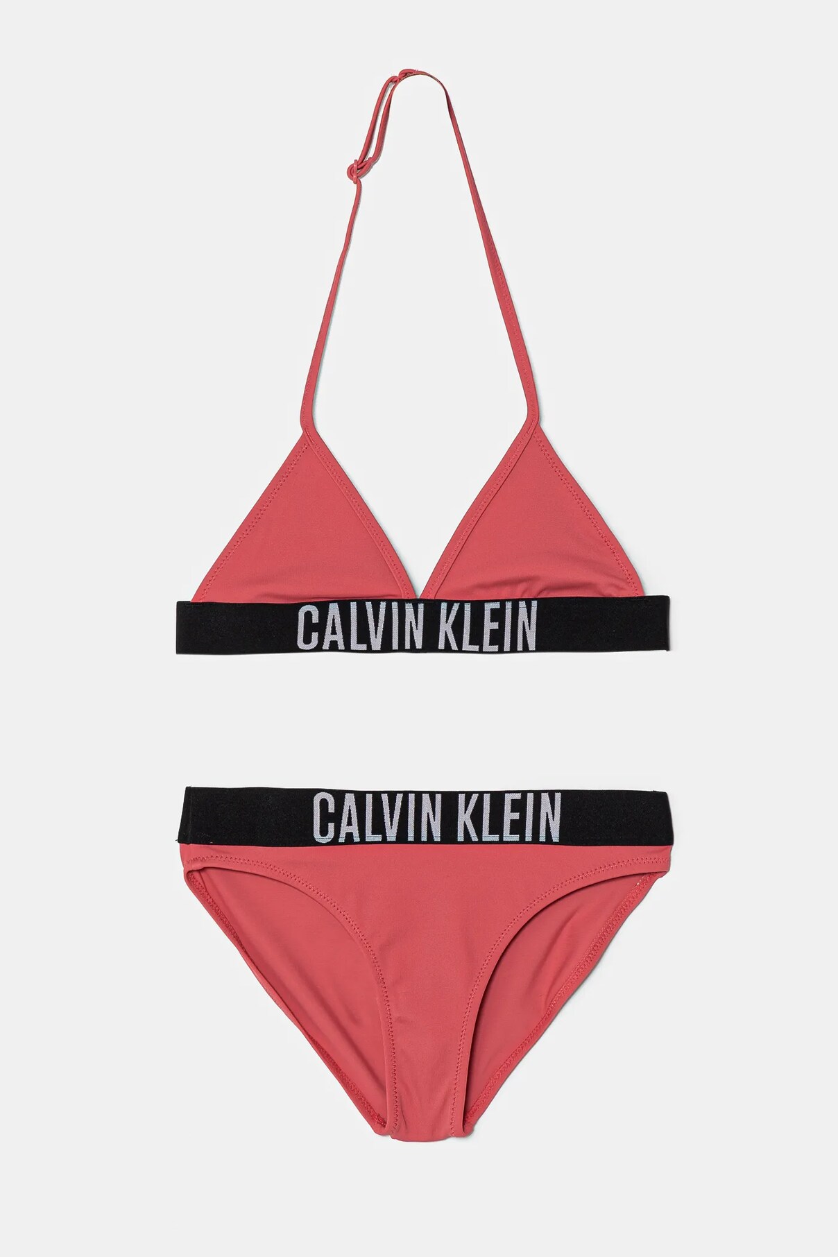 

Детский купальник из двух частей Calvin Klein Jeans, розовый