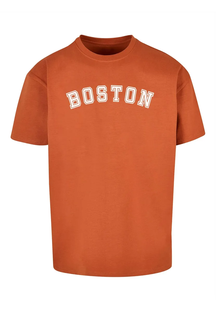 

Футболка Merchcode "Мужская футболка Merchcode Boston X Heavy Oversize-BY102", цвет Toffee