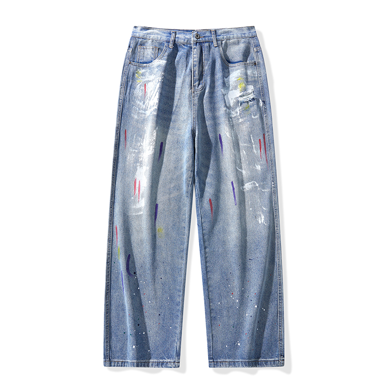 

Jeep Джинсы мужские светло-голубые Moderate Wide Leg