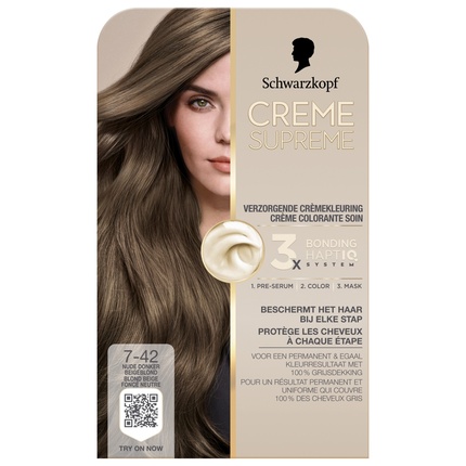 

Краска для волос Creme Supreme 7-42 Schwarzkopf