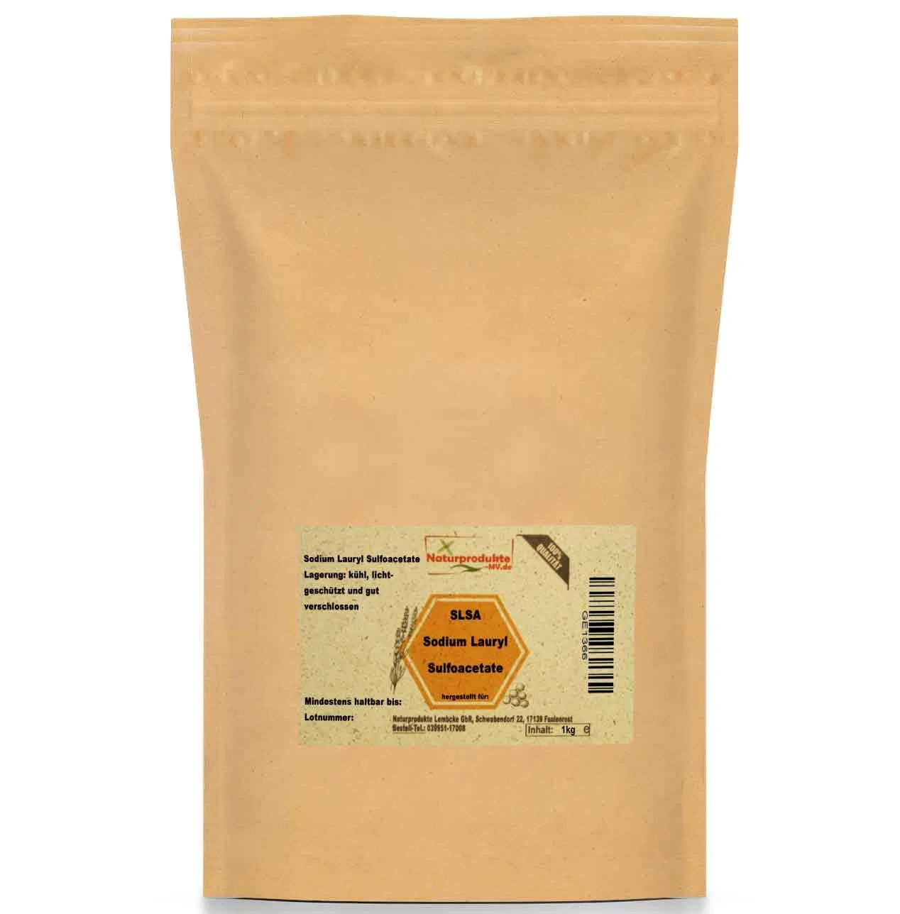 Сульфоацетат лаурилсульфата натрия SLSA Naturprodukte-MV Naturprodukte-Mv
