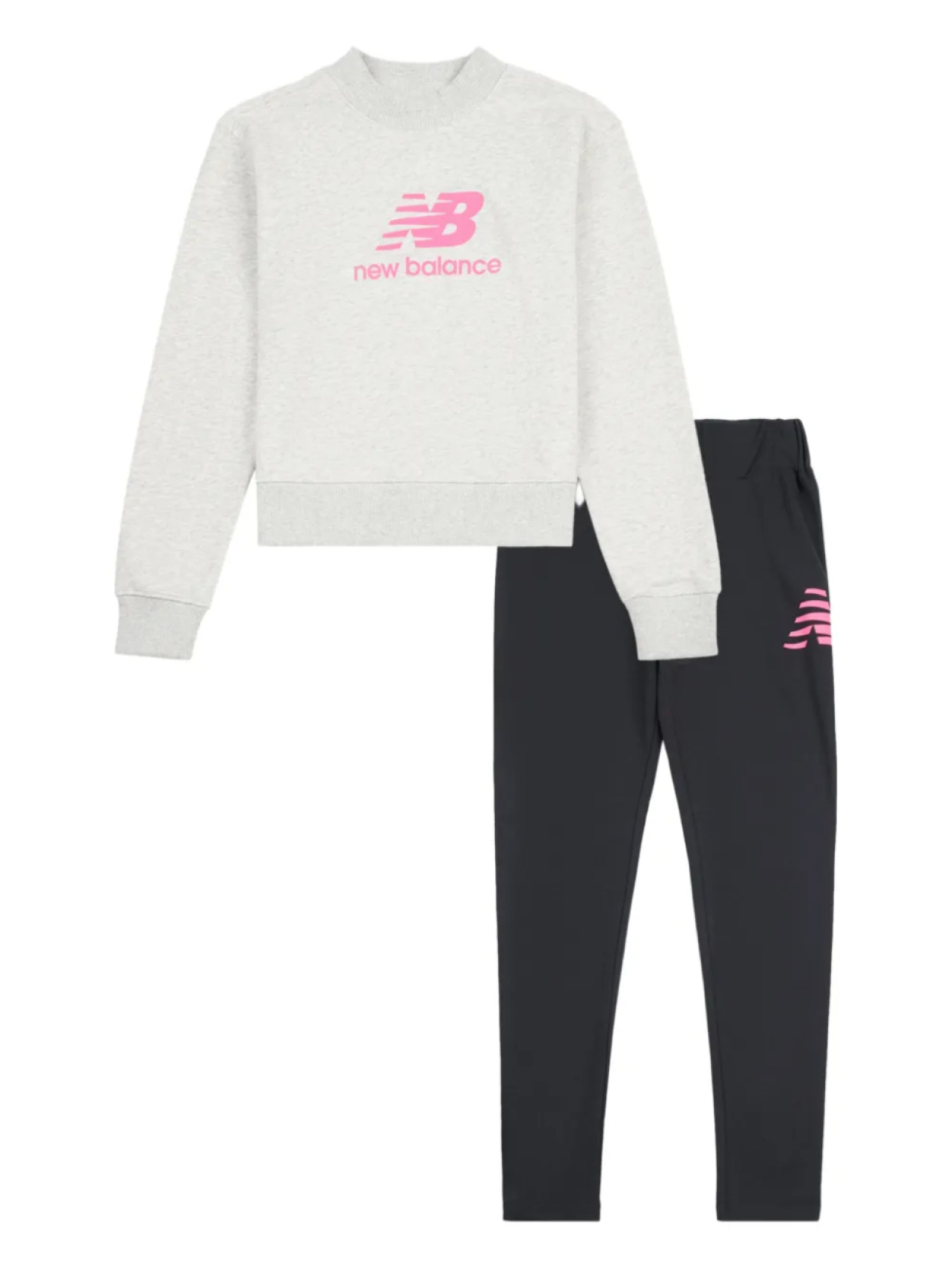 

Комплект брюк с логотипом New Balance Kids, серый