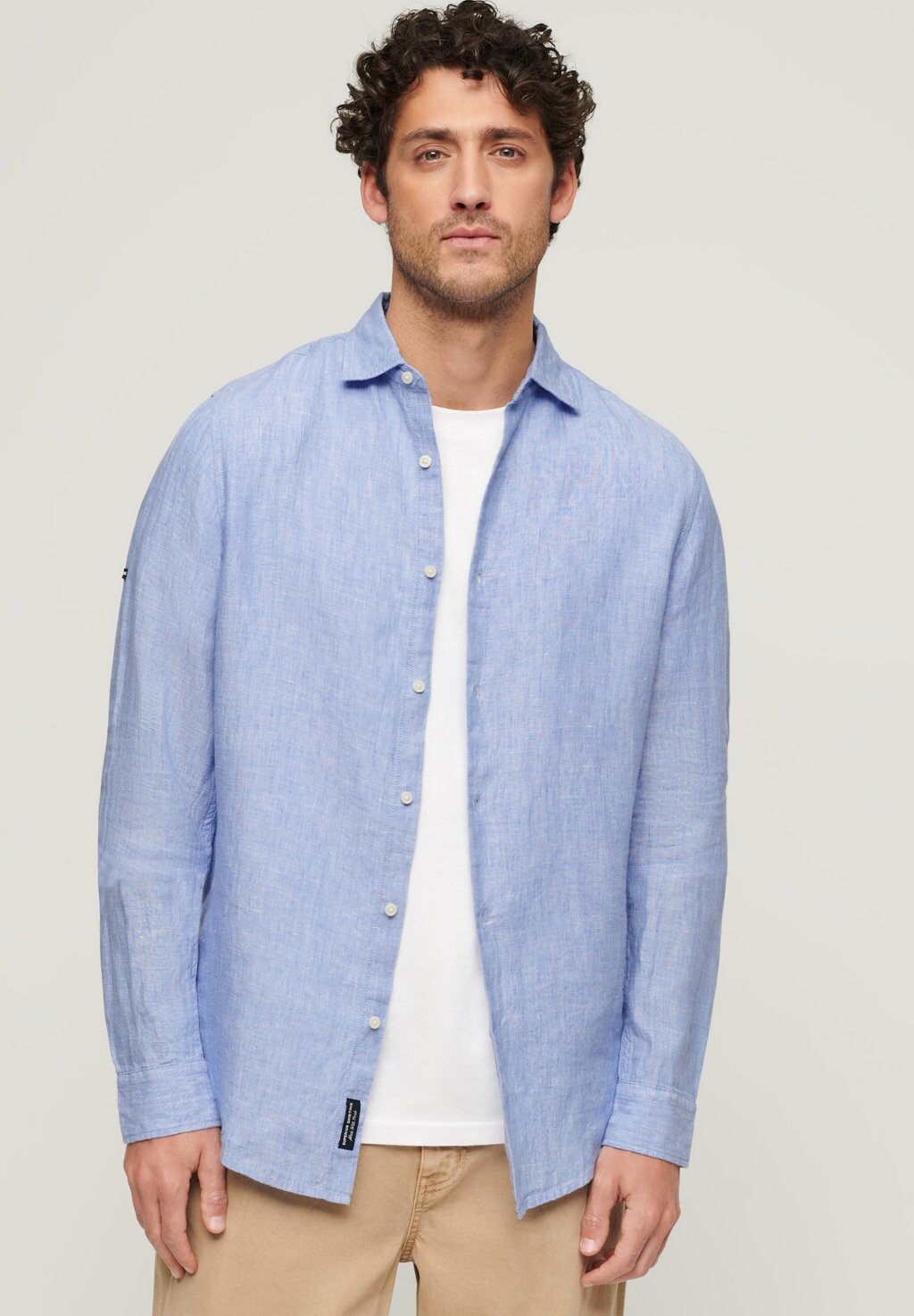 

Рубашка CASUAL LONG SLEEVE Superdry, цвет light blue chambray