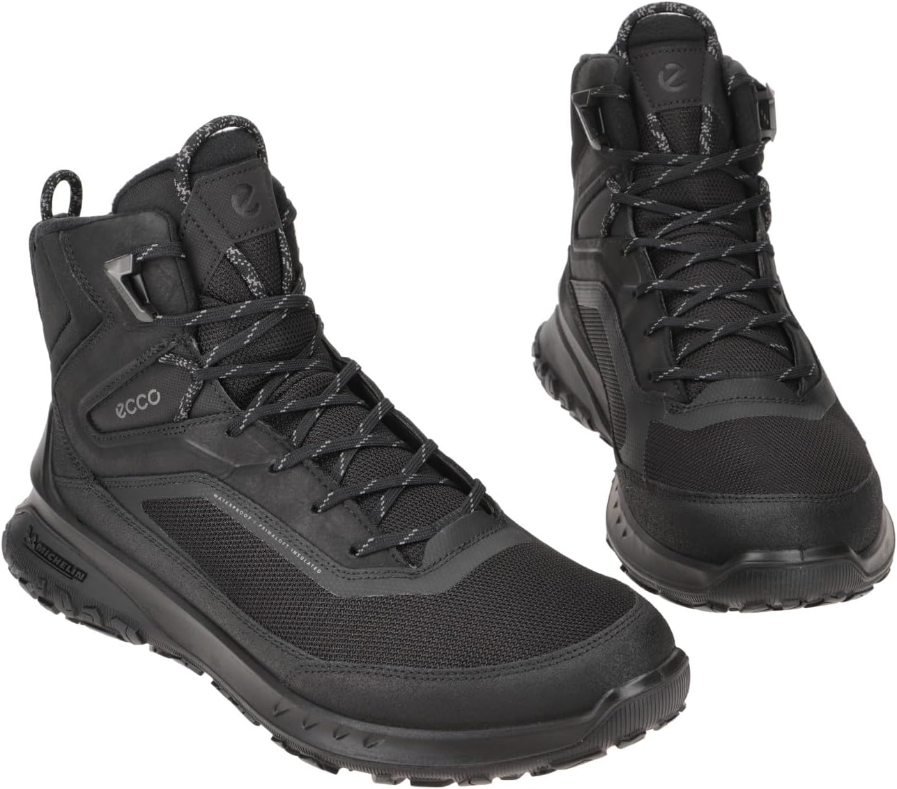 Мужские водонепроницаемые кроссовки ECCO Ultra Terrain High, черный — фото 2