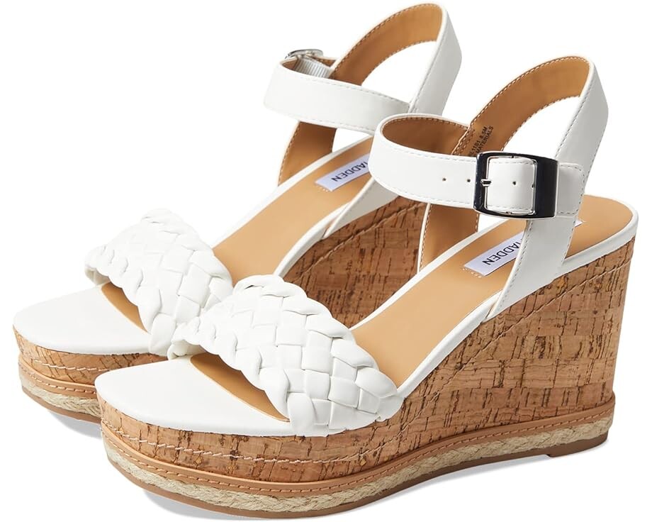 

Туфли Steve Madden Darling Wedge Sandal, белый
