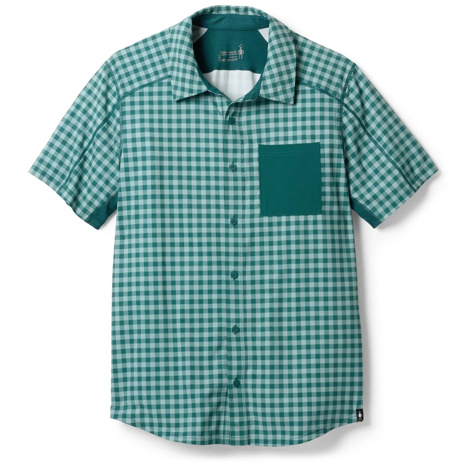 

Повседневная рубашка на пуговицах Smartwool, Twilight Gingham Print