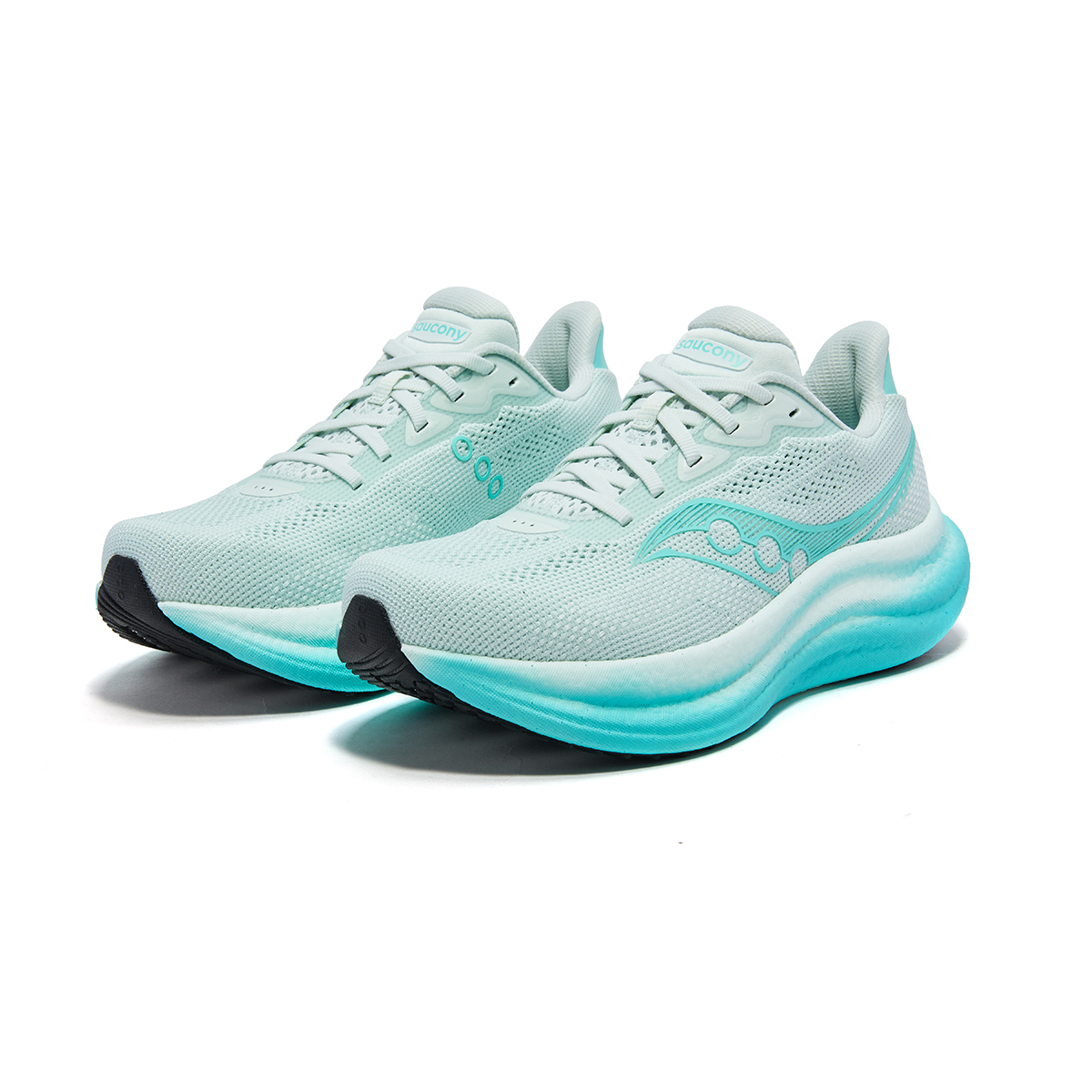 Saucony Triumph Victory 23 тренировочные кроссовки унисекс light green — фото 4