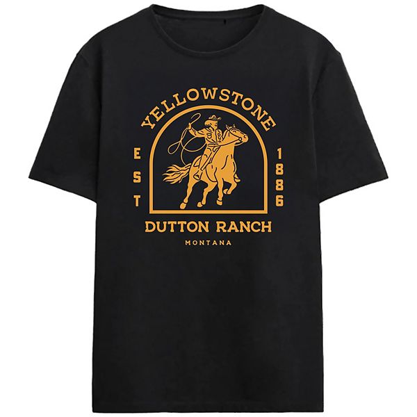 

Футболка с принтом Yellowstone Horseman Dutton Ranch Licensed Character