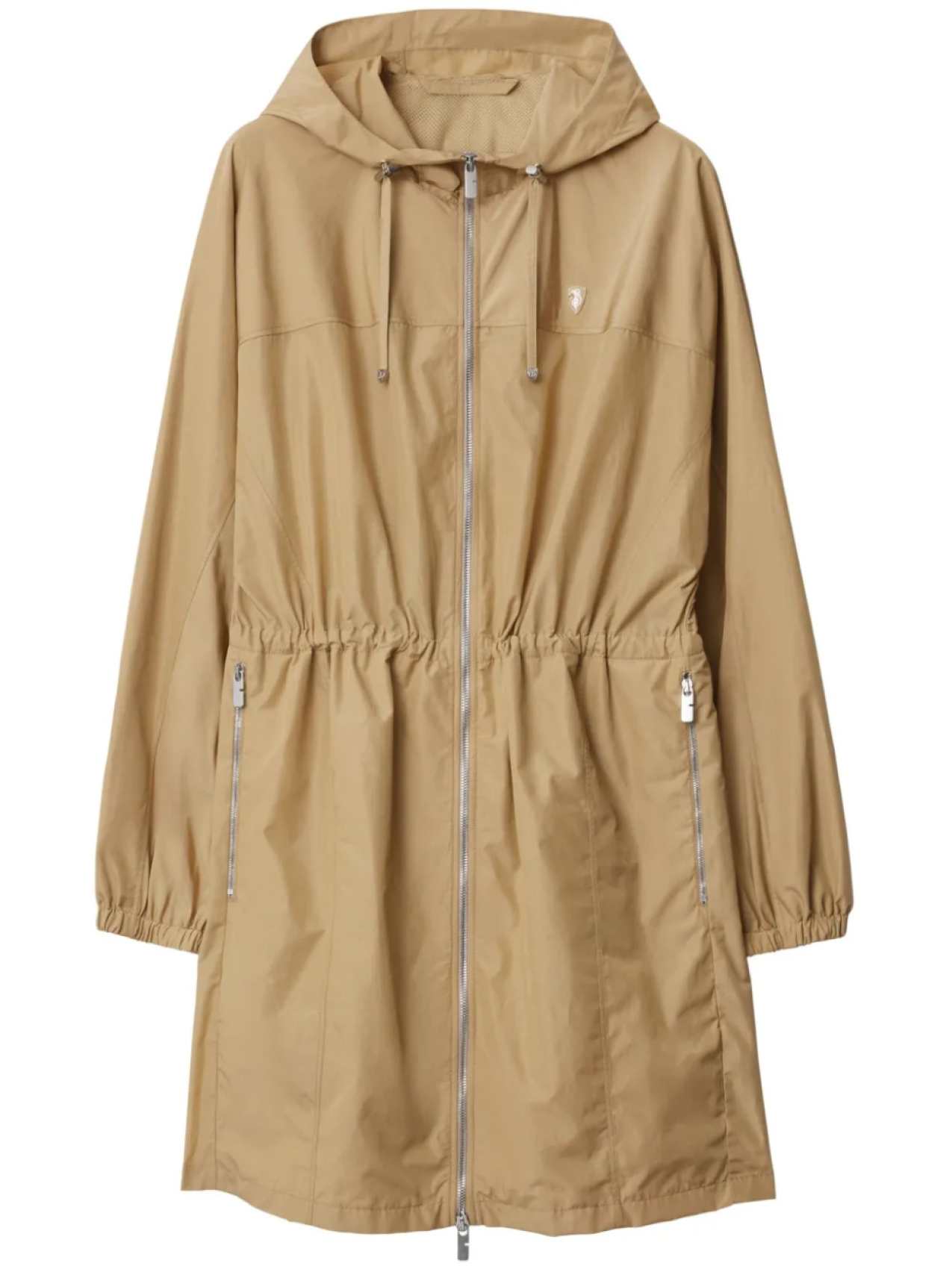 

Burberry пальто с капюшоном, нейтральный