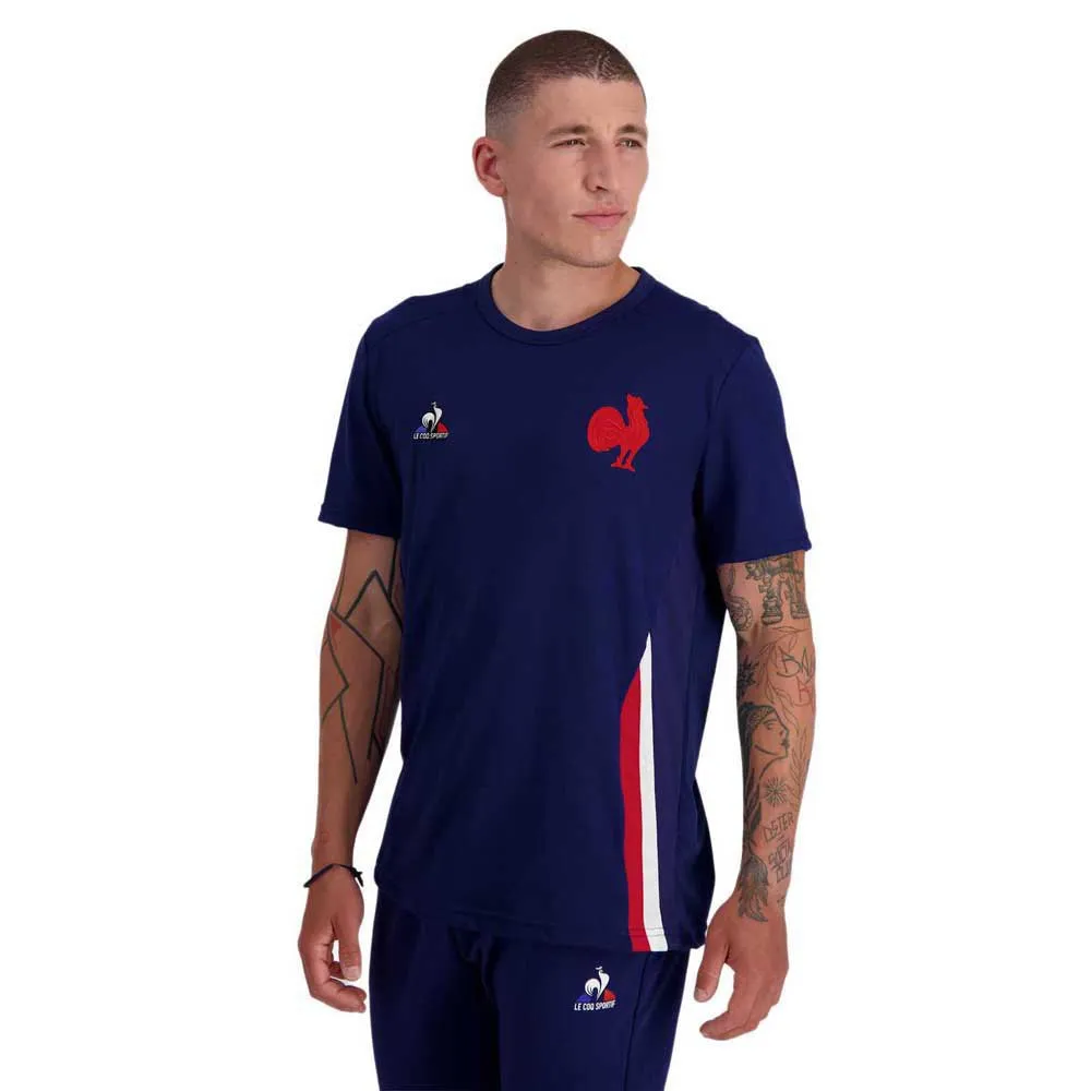 

Футболка с коротким рукавом Le Coq Sportif 2320061 Ffr Presentation, синий