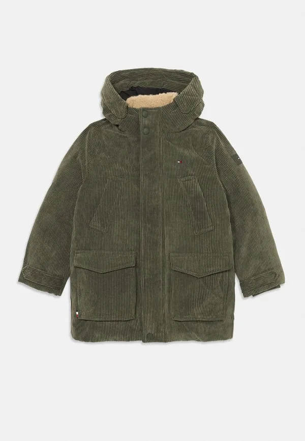 Классическая вельветовая парка Tommy Hilfiger, Pewter Green