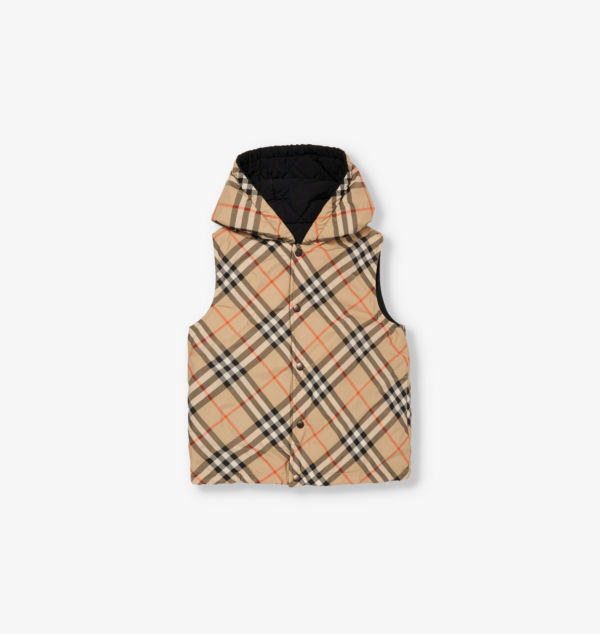 

Жилет Slade с капюшоном 4-14 лет Burberry, желтый