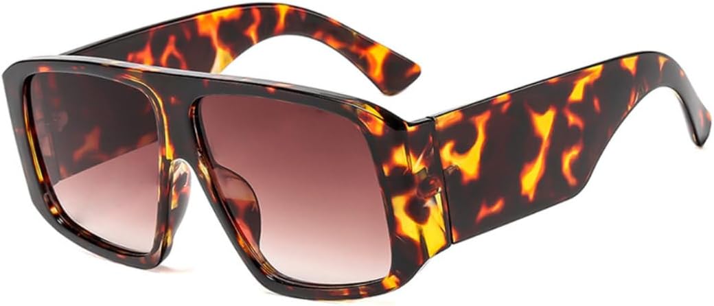 

Солнцезащитные очки в оправе для женщин и мужчин, винтажные солнцезащитные очки в стиле панк, популярные очки для активного отдыха, роскошные дизайнерские очки SZVVBKK, Leopard Tea