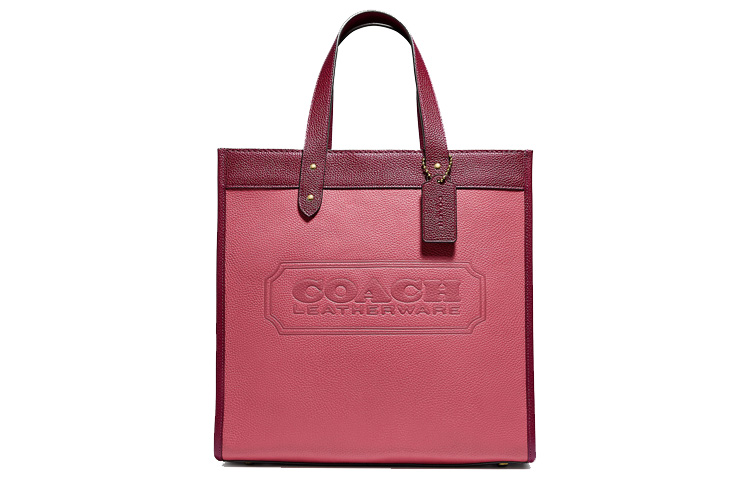 

Сумка Field Leather, шоппер, сумка через плечо, кроссбоди, маленькая женская сумка strawberry rouge red COACH, Set (Bag+Dust Bag)