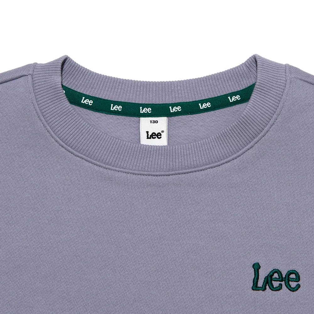 Детский свитшот Lee Kids с начёсом серый — фото 4
