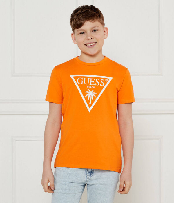 

Футболки Regular fit Guess, оранжевый