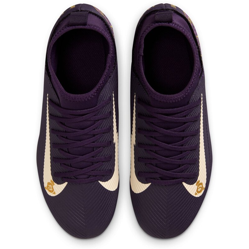 Футбольные бутсы для газона jr superfly 10 club km fg/mg Nike, мультиколор — фото 3