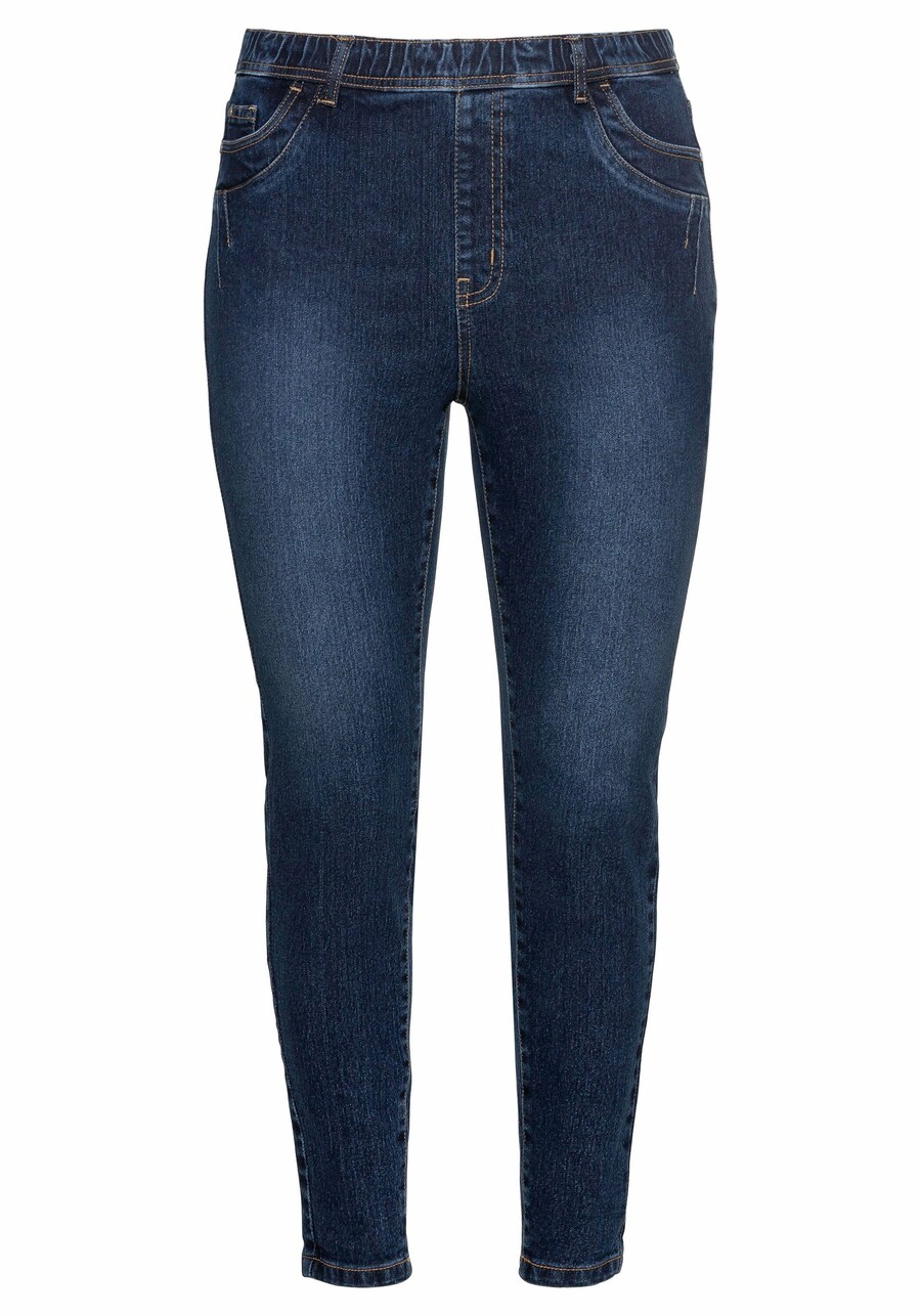 

Джеггинсы SHEEGO Skinny Jeggings, темно-синий